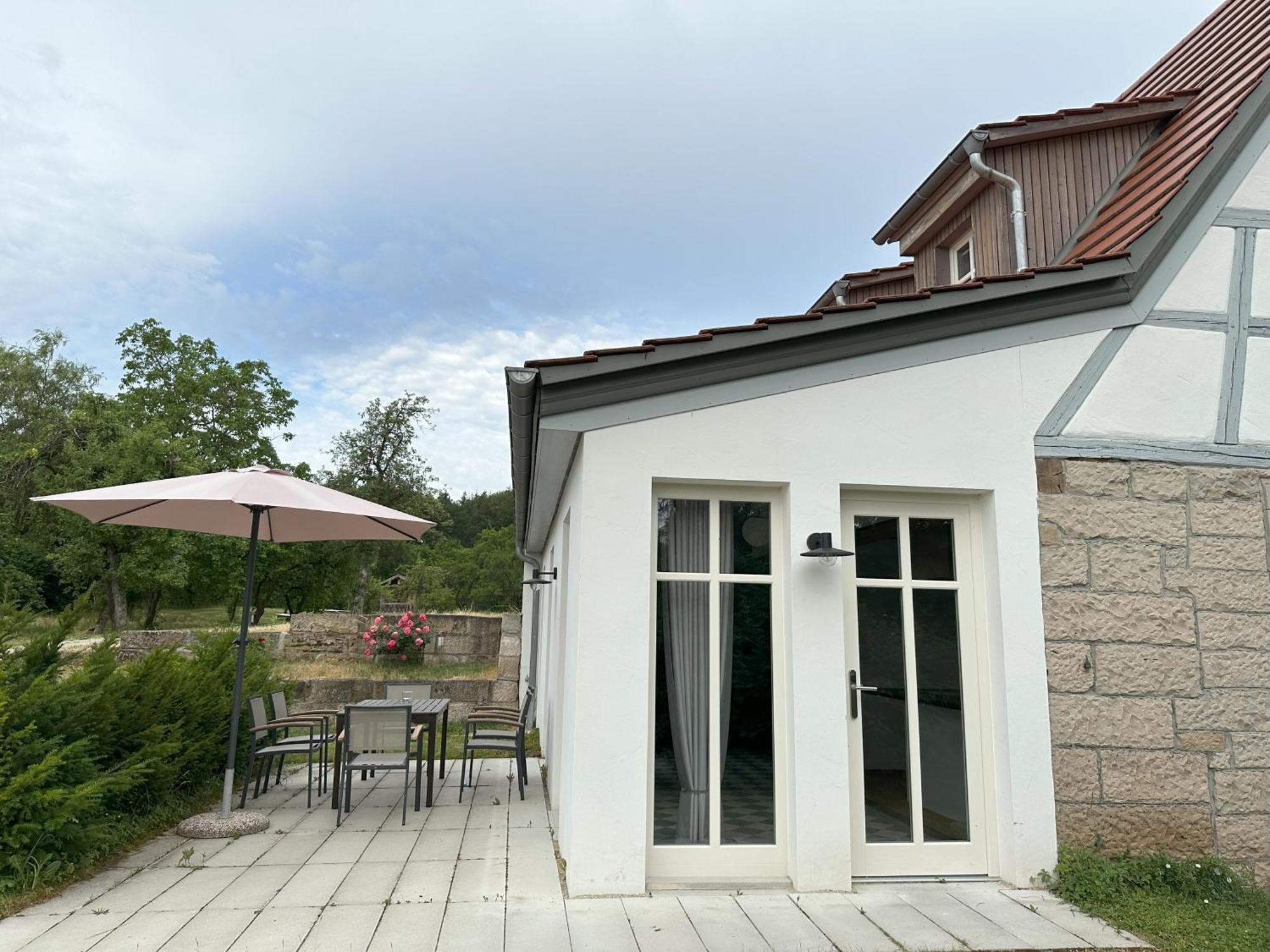 Kirchlauter Gutshof Andres酒店 外观 照片